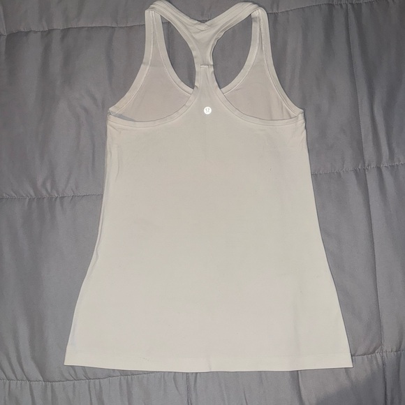 Lululemon Athletica White Tank Top Size 2 - Picture 2 of 5